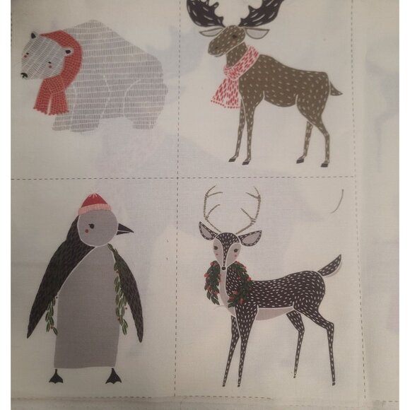 Moda Panel Merrily Gingiber Little Critter Zest for the Nest Woodland Animals - Picture 4 of 12